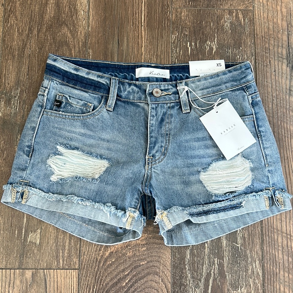 Kancan denim shorts!